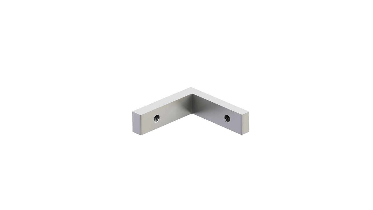 Eckverbinder für Schattenfugenprofil Vario